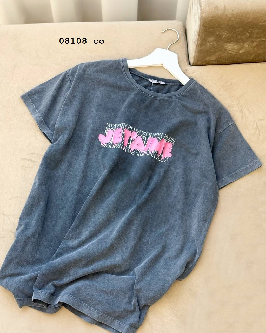 Футболка-варьонка з принтом 08108 со, фото 1