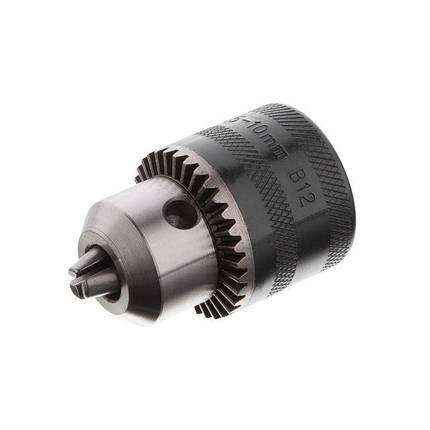 Патрон для дриля з ключем B12, 1.5-10.0 мм INTERTOOL ST-3822, фото 1