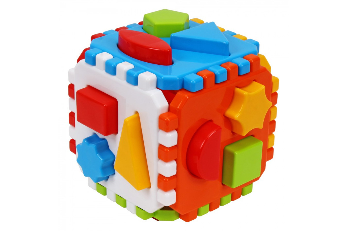 Іграшка куб ТехноК "Розумний малюк 1+1 ТехноК" (1899), фото 1