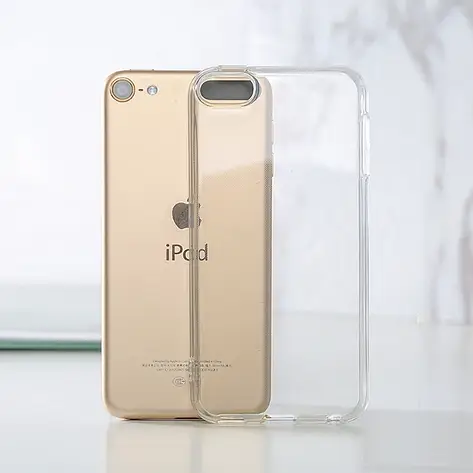 Поліуретановий чохол для Apple iPod touch 5/6/7 Прозорий, фото 1