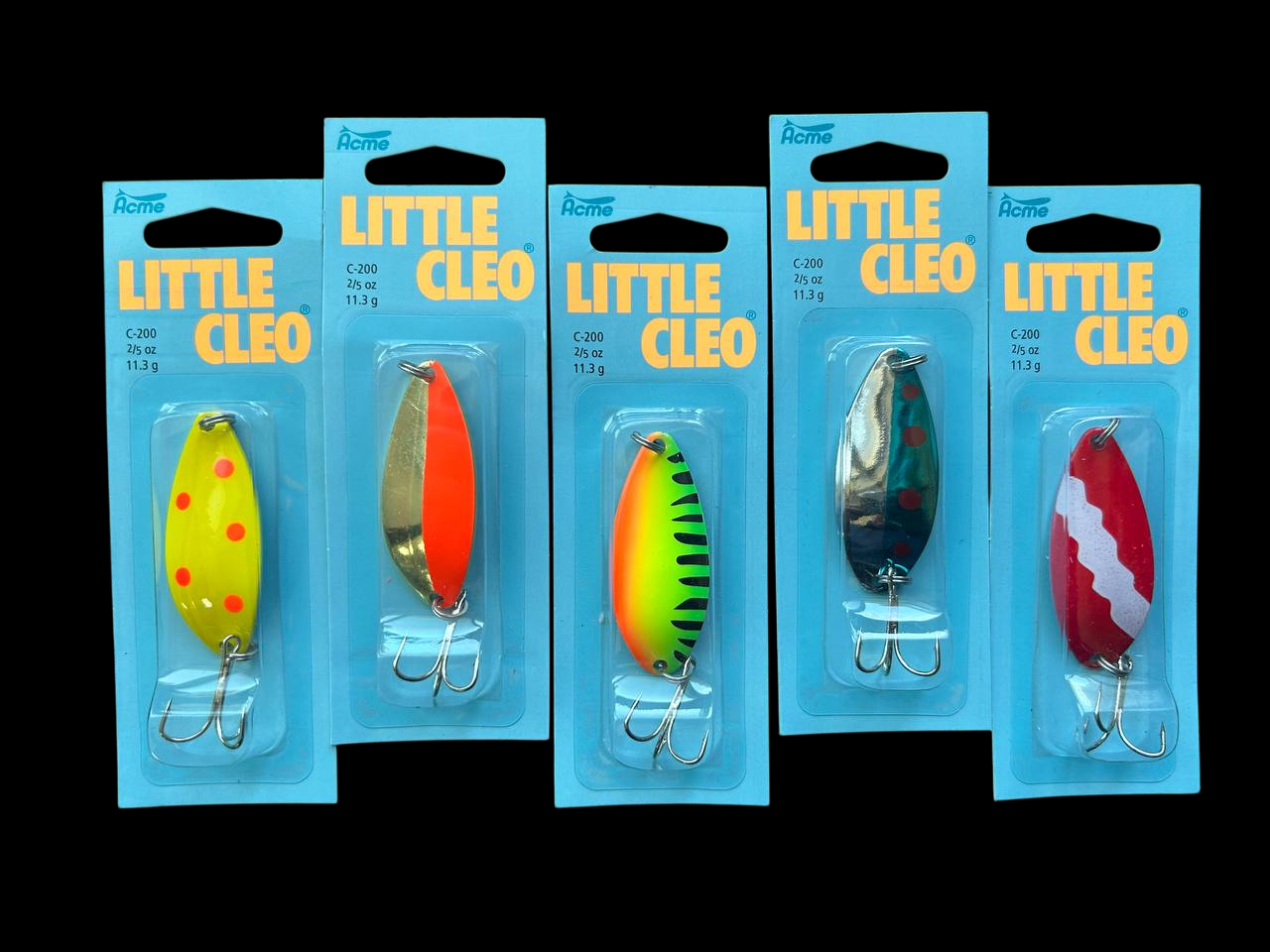 Блешня (Columbia) - Acme Little Cleo 53мм 11.3g  (2/5 oz) (набор 5шт), фото 1