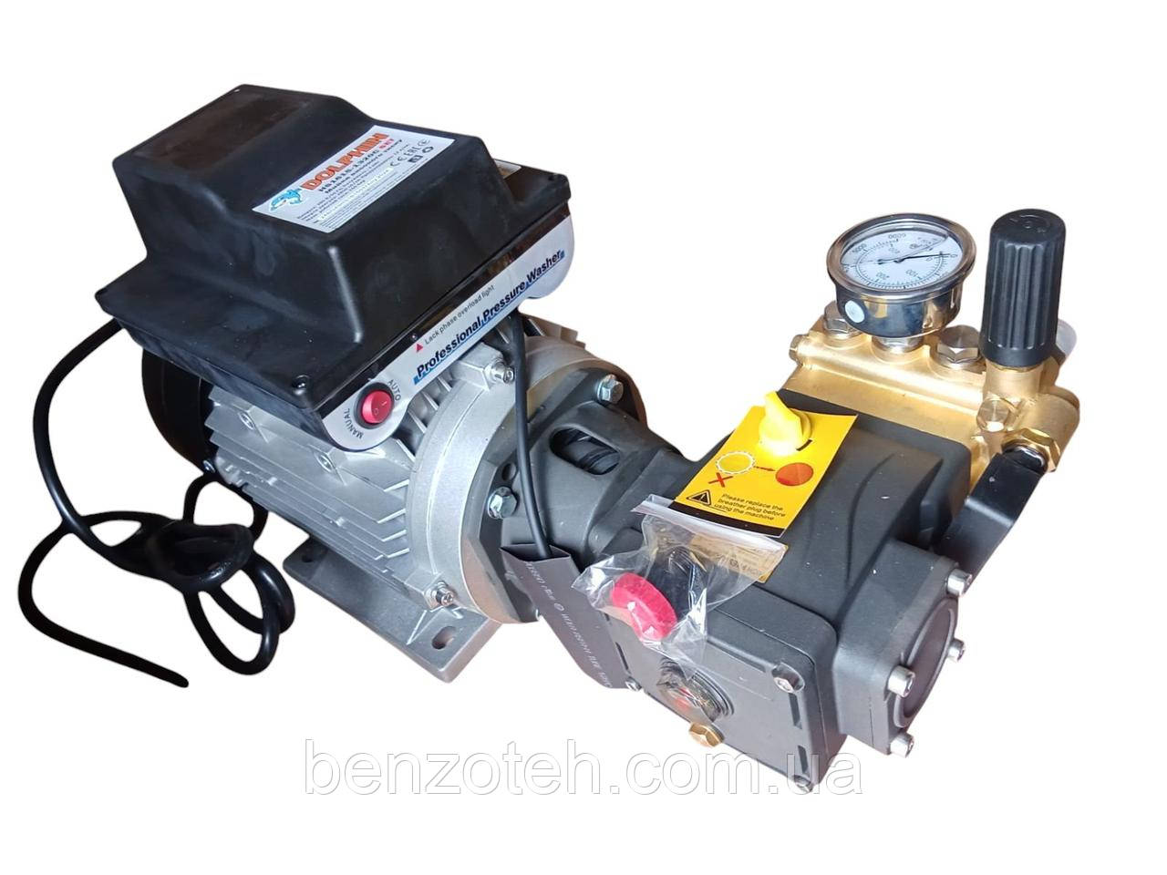 Миття високого тиску Dolphin HS1615-1320C (з набором, трифазна, потужність 3 кВт, 160 Бар, 12 л/хв), фото 1