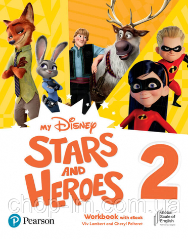 My Disney Stars and Heroes 2 Workbook with eBook (Viv Lambert). Pearson/ Робочий зошит, фото 1