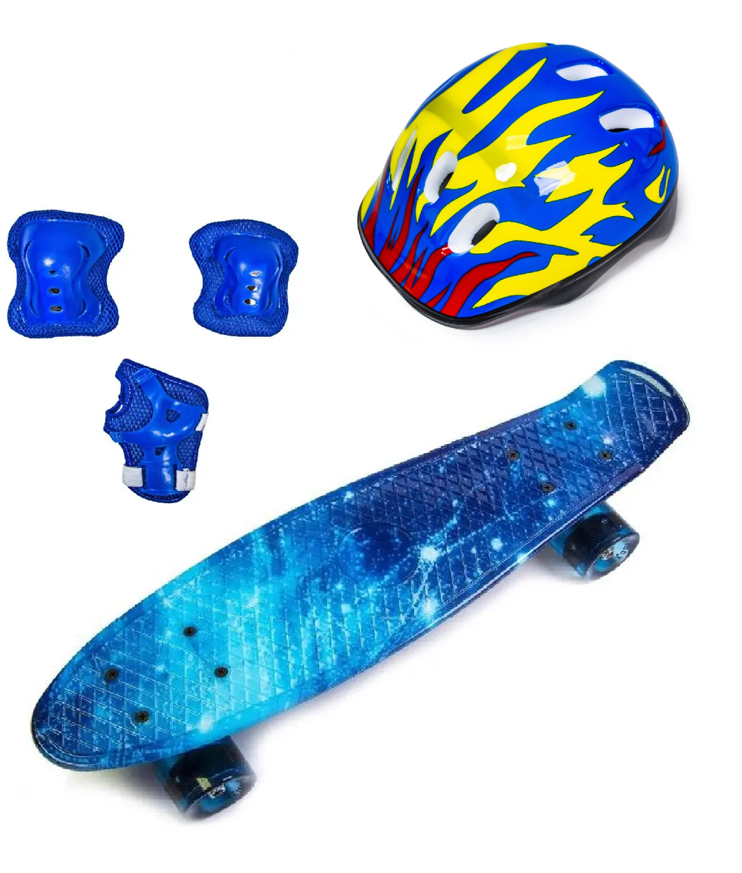 Penny Board. Spice.+ захист + шолом. Блискучі колеса.