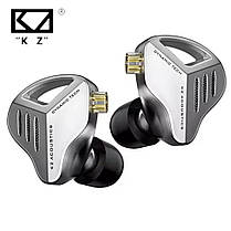 Навушники динамічні KZ ZVX Knowledge Zenith корпус метал, фото 3