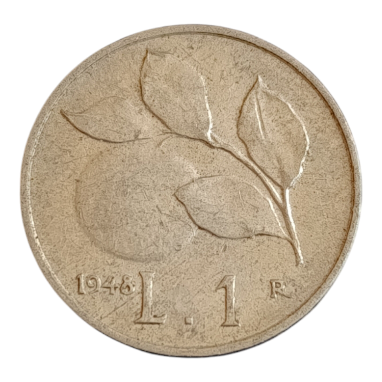 Італія 1 ліра, 1948
