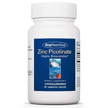 Allergy Research Zinc Picolinate / Цинк піколінат 25 мг 60 капсул BX914