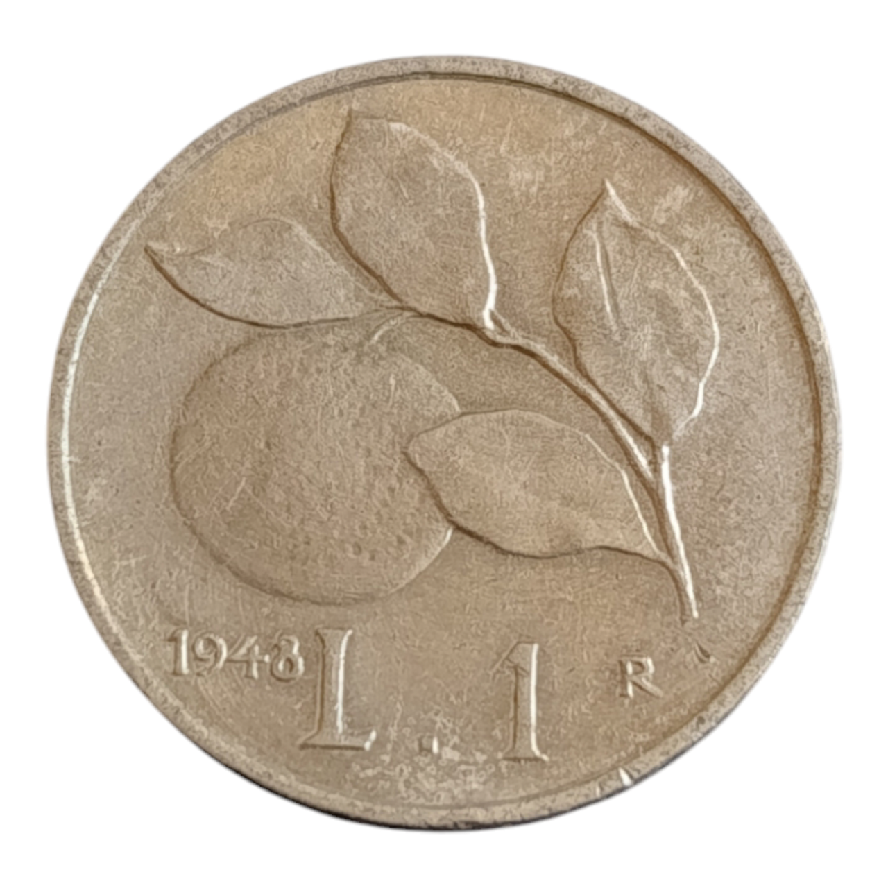 Італія 1 ліра, 1948