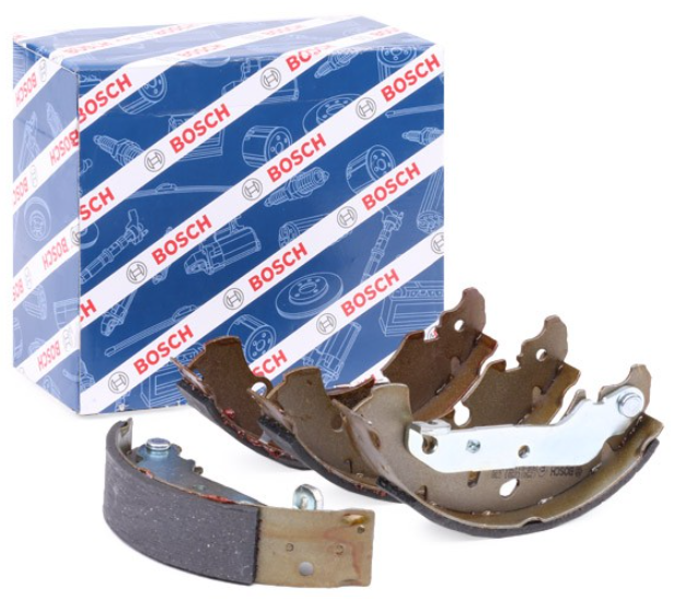 Барабанні колодки Фьюжен, Фієста 4, Фієста 5, Мазда 2 (1106633) Bosch 0 986 487 599