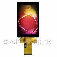 Дисплей IPS 3.5 480х320 драйвер ILI9488 сенсор FT6236 ємнісний без PCB