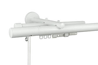 Карниз для штор подвійний на шнуровому керуванні Техно 30 Zegar