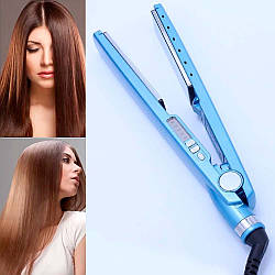 Плойка (5 режимів) 150-230°C, від мережі, Nano Titanium PRO TVT-12 / Утюжок для волосся