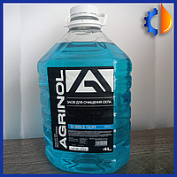 Рідина для склоочисника Агрінол Auto Lady 4 л, Грепфрут, Омивач для скла автомобіля літній Agrinol