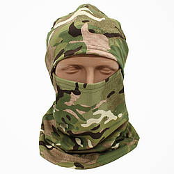 Літня балаклава Coolmax, Мультікам / Балаклава під шолом / Тактичний підшоломник / Шапка балаклава тонка