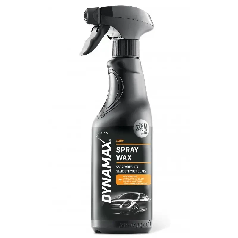 Поліроль для кузова DYNAMAX DXE9 SPRAY WAX 500 мл, фото 1