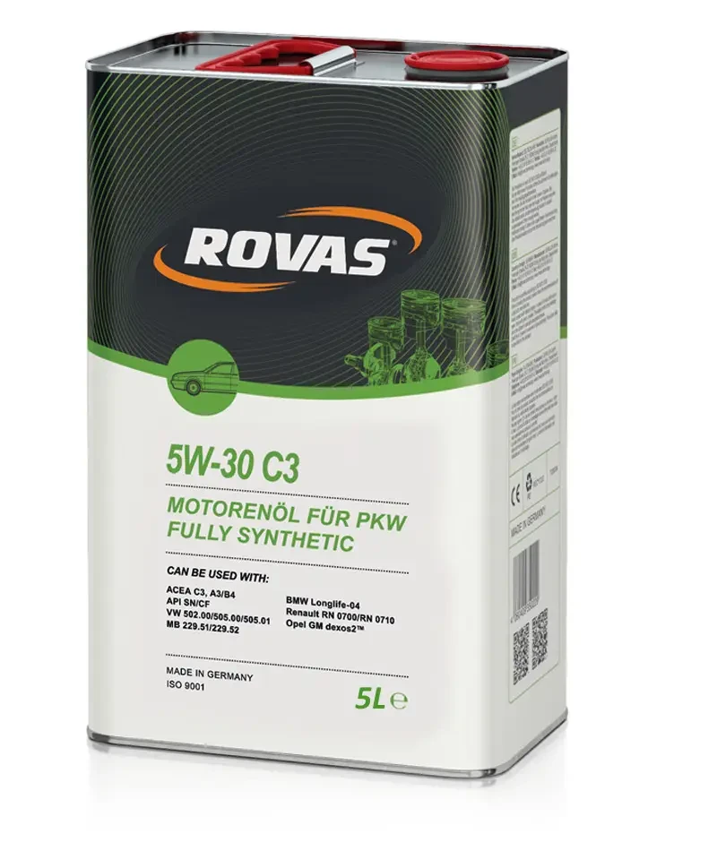 Моторна олива ROVAS 5W-30 C3 5л., фото 1