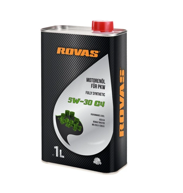 Моторна олива Rovas 5w-30 C4 1л., фото 1
