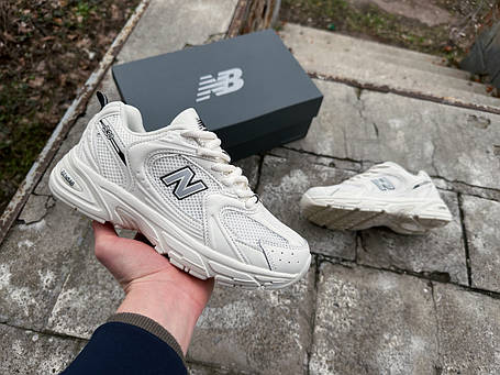 Кросівки унісекс New Balance 530 Beige бежеві, фото 1