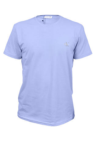 Футболка чоловіча Calvin Klein 25-302-05 блакитна, фото 1