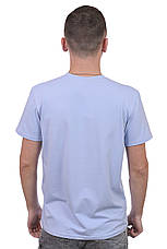 Футболка чоловіча Calvin Klein 25-302-05 блакитна, фото 5