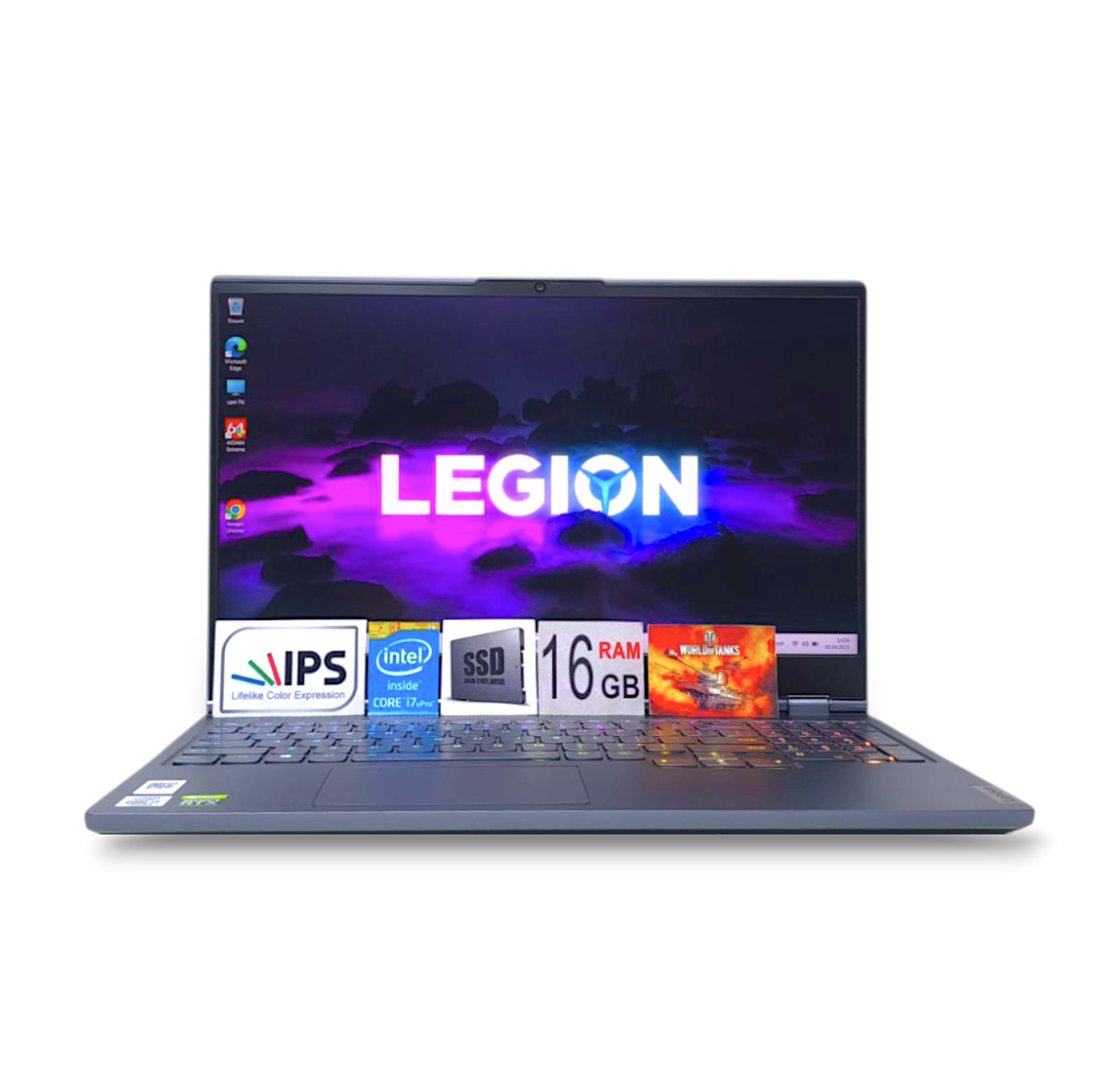 Ноутбук Lenovo Legion 7 15.6 FullHD 144Hz i7-10750H 16Gb SSD1TB Nvidia RTX 2070 Max-Q 8GB