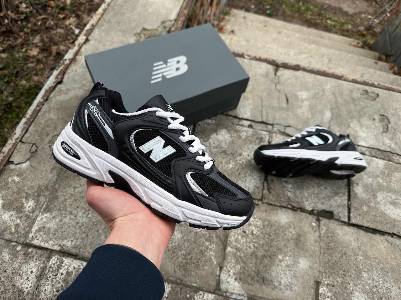Кросівки унісекс New Balance 530 Black чорні