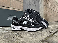 Кросівки унісекс New Balance 530 Black чорні, фото 3