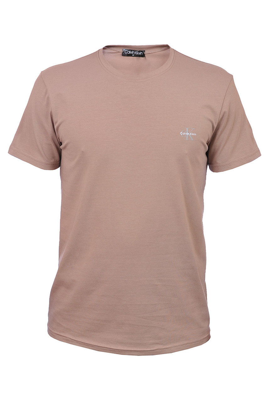 Футболка чоловіча Calvin Klein 25-302-14 кава з молоком