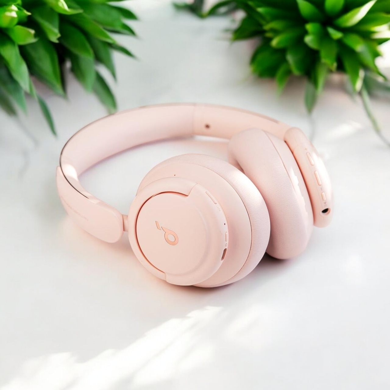 Навушники Anker SoundCore Life Q30: з шумозаглушенням та мікрофоном ANC, Hi-Res (Рожеві)