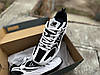 Кросівки унісекс New Balance 530 White black білі з чорним, фото 8