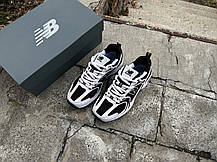 Кросівки унісекс New Balance 530 White black білі з чорним, фото 6