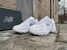 Кросівки унісекс New Balance 530 White білі, фото 3
