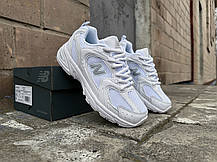 Кросівки унісекс New Balance 530 White білі, фото 5