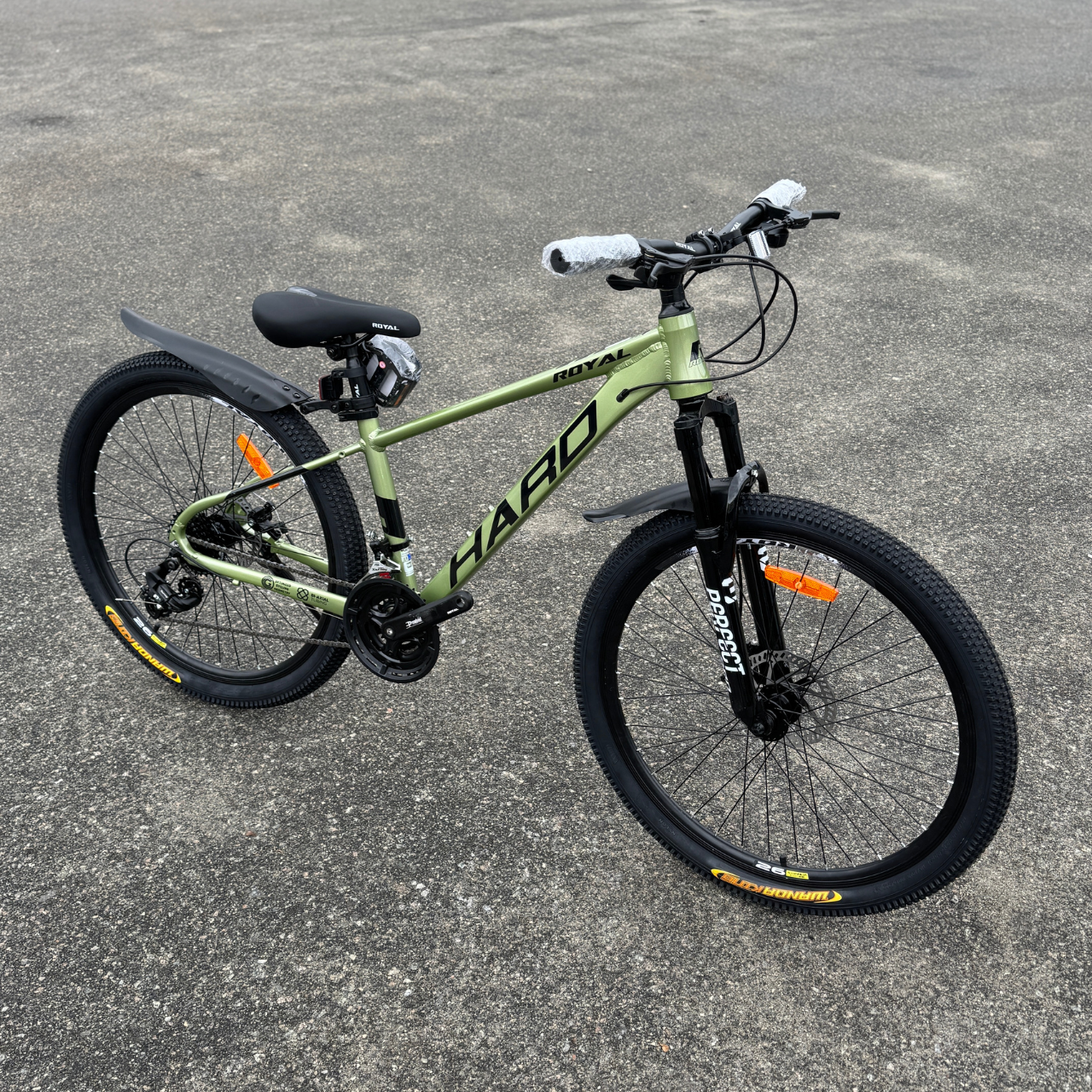 Велосипед підлітковий 27.5" HARD (рама-16") SHIMANO 2025 Хакі