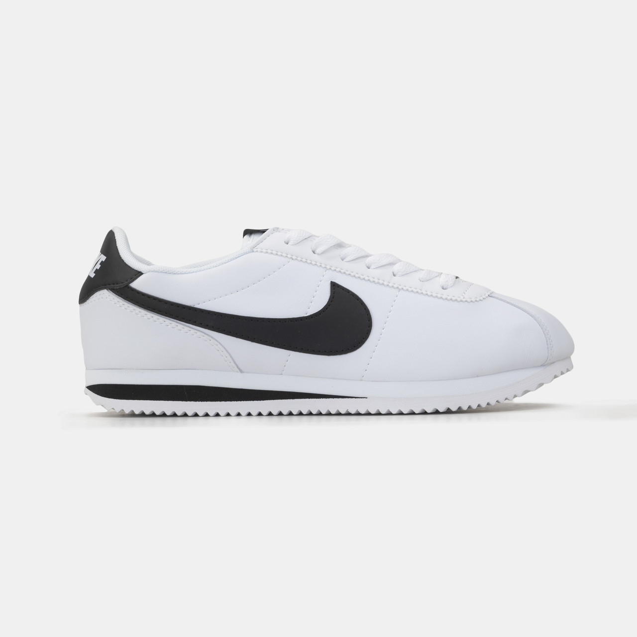 Кросівки Nike Cortez White Black / Найк Кортез Білі з Чорним