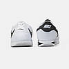 Кросівки Nike Cortez White Black / Найк Кортез Білі з Чорним, фото 10