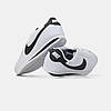 Кросівки Nike Cortez White Black / Найк Кортез Білі з Чорним, фото 8