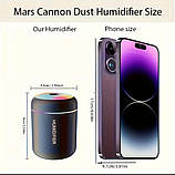 Зволожувач повітря нічник маленький компактний білий в машину автомобіль, фото 2