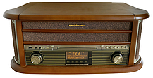 Музичний центр Вініловий програвач Soundmaster NR565DAB Nostalgic Stereo DAB+/MP3/FM/CD/Bluet, Німеччина, фото 5
