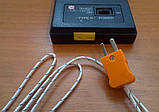 Цифровий термометр TM-902C з термопарою К-типу, діапазон від -50°C до +1300°C / -50°C до +300°C, фото 3