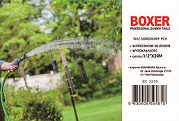 Поливальний Армований Шланг 1/2" BOXER BX-3231 50 метрів, фото 6