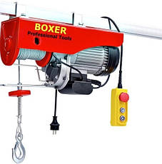 Електрична лебідка (тельфер) BOXER BX-562 250/500кг, фото 3