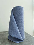 Набір кухонних серветок у рулоні 20 шт. (мікрофібра) 25х25 см. (сіро-блакитні), фото 4