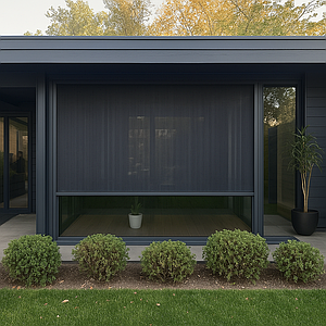 Вертикальні розсувні москітні сітки пліссе