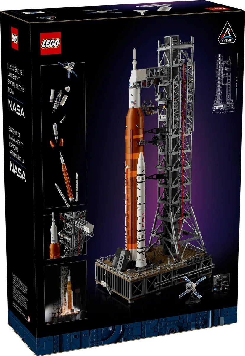 Блоковий конструктор LEGO Icons Система космічного запуску НАСА Артеміда (10341)