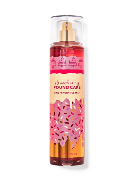 Спрей для тіла Strawberry Pound Cake Bath and Body Works 236мл