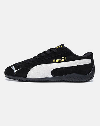 Жіночі Кросівки Puma Speedcat OG Black White / Пума Спідкат ОГ Чорні з Білим, фото 1
