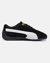 Жіночі Кросівки Puma Speedcat OG Black White / Пума Спідкат ОГ Чорні з Білим, фото 4