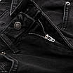 Чоловічі джинсові шорти John Lucca антрацит вільний крій, фото 2