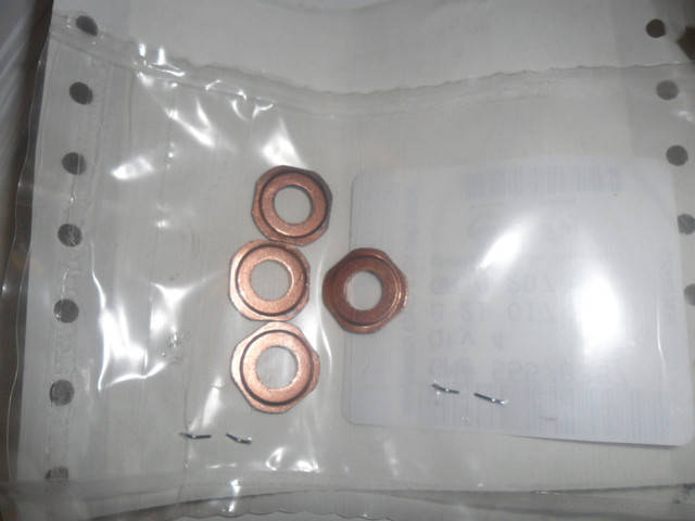 Кольцо уплотнительное (прокладка медная) топливной форсунки